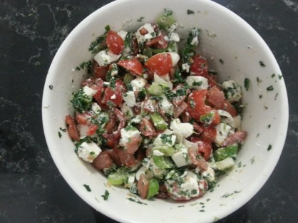 It was hard not to just eat this straight from the mixing bowl